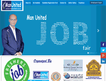 Tablet Screenshot of manunited.co.in